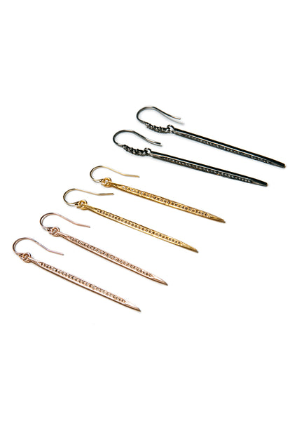 Diamond Spike Earrings