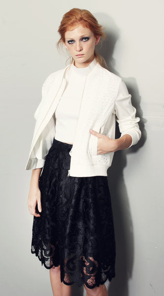 Art Deco Lace Skirt