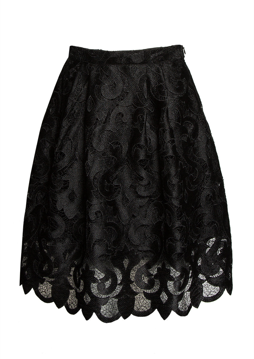 Art Deco Lace Skirt