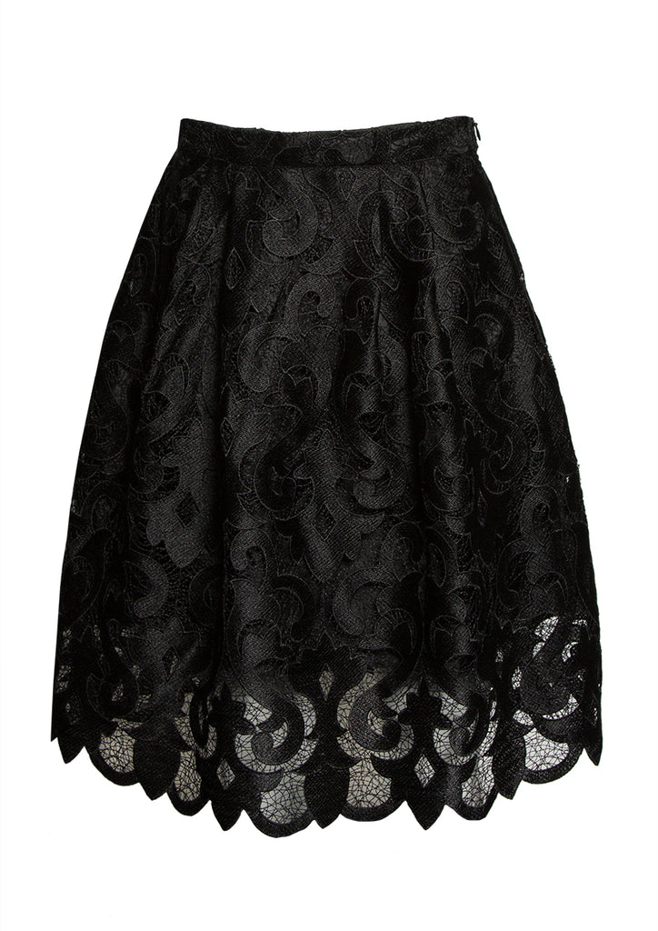 Art Deco Lace Skirt