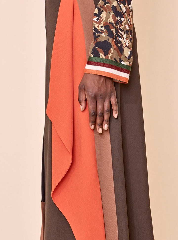 Lulu Colour-Block Skirt