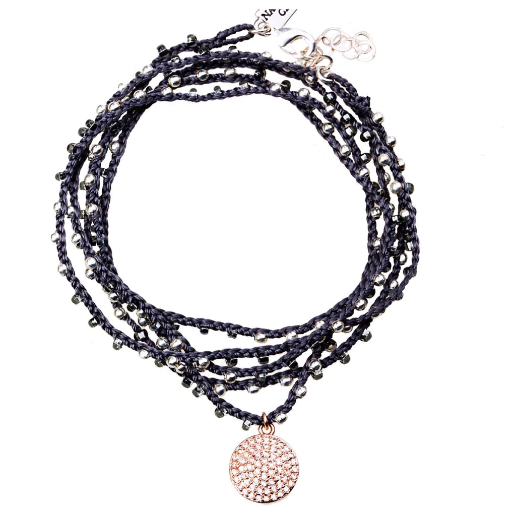 Pavé Medallion Convertible Necklace